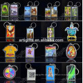 Souvenir Metal Custom Keychain Fabricantes en China, haga su propio logotipo Metal Key Chain Parts